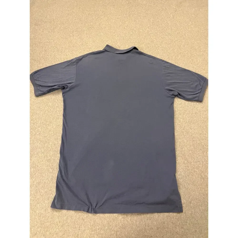 Polo Ralph Lauren Shirt Men's Large Gray Golf‎ Crest Logo Fine Cotton Polos